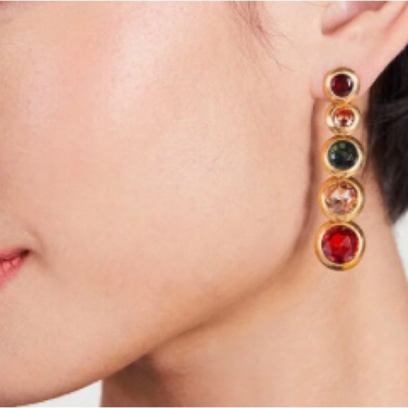 NWT Kate Spade On the Dot Linear Earrings - Picture 4 of 5